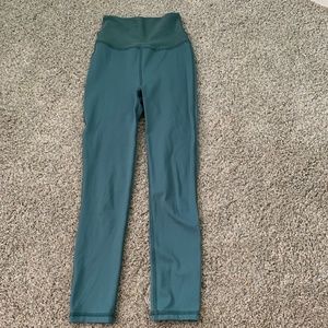 Five dancewear sea green leggings